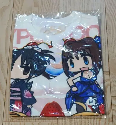 这次买了件2012的型月十周年T恤，全新未拆的非常稀有很满意。物流方面选的是EMS效率很好大概10天左右就到手了OK的，官方的包装方面也依旧完美没问题，工作人员的审核速度也越来越快了点个赞，那么下次见啦~