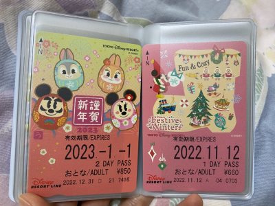 竹蜻蜓开箱成功，迪士尼乐园火车票每一次限定主题都太好看了吧，特别适合储存收藏，不能每一期去但留个纪念还是不错的，用个小卡本放起来翻一翻；v熊以前价格蛮贵的，2年后，感觉现在都没有人喜欢了，我就在煤炉这挖新春和圣诞版本好了。原盒包装，快递到手也没有破损。