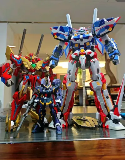 这是我见过最大的死亡机器人，拼起来确实是有难度的，但是造型是非常好看的。最重要的是发货特别快，价格也相对于国内来说要便宜很多