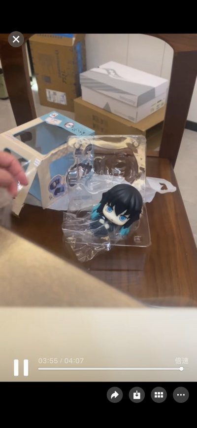 我的无一郎lookup也太可爱了吧！安安静静站在那里，小脸软软的，眼神干净又温柔，清冷又乖巧，摆在桌上看着就治愈，越看越心动，真的萌到心都化了～