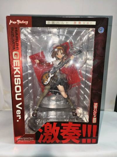 挖煤姬切到的Max Factory凉宫春日 激奏Ver.手办也太绝了！摇滚风短裙配网袜长靴，手持电吉他的动感站姿超有舞台感，发带与袖口红纹细节拉满，发丝飘逸、表情元气飒爽，漆面干净无明显溢色，SOS团团长的摇滚气场直接拉满，凉宫厨狂喜收藏！
#挖煤姬
#挖煤姬
...挖煤姬切到的Max Factory凉宫春日 激奏Ver.手办也太绝了！摇滚风短裙配网袜长靴，手持电吉他的动感站姿超有舞台感，发带与袖口红纹细节拉满，发丝飘逸、表情元气飒爽，漆面干净无明显溢色，SOS团团长的摇滚气场直接拉满，凉宫厨狂喜收藏