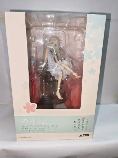 挖煤姬切到的ALTER 本间芽衣子（面码）手办也太绝了！标志性银白发+清澈蓝瞳，经典白蓝连衣裙飘逸灵动，温柔浅笑的神情完美还原，裙摆褶皱与丝带的涂装干净细腻，地台细节精致不突兀，那个让人忍不住喊出“面码，找到你了”的治愈少女气场直接拉满，未闻花名厨狂喜收藏！
#挖煤...挖煤姬切到的ALTER 本间芽衣子（面码）手办也太绝了！标志性银白发+清澈蓝瞳，经典白蓝连衣裙飘逸灵动，温柔浅笑的神情完美还原，裙摆褶皱与丝带的涂装干净细腻，地台细节精致不突兀，那个让人忍不住喊出“面码，找到你了”的治愈少女气场直接拉满，