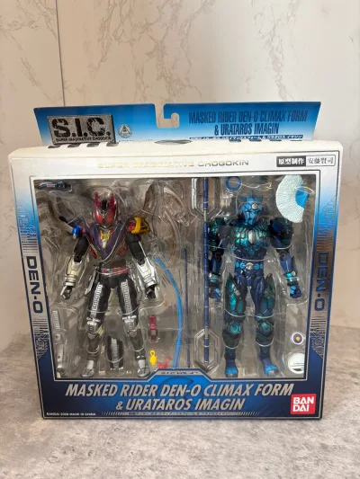 历经一个月，海运的一批sic到了！真的是直接爽玩，国际物流很快，但是中国邮政让我等了好久可恶！不得不说电王系列的sic做的都挺好的。