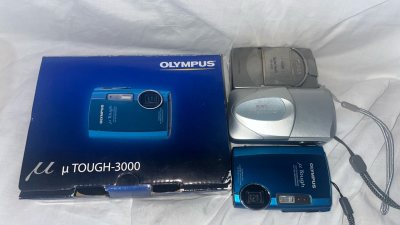 三月又顺利收到一批CCD，真的太满足啦。
奥林巴斯μ3000带原箱说，成色超惊喜，还有奥林巴斯X-200，柯尼卡KD-400z虽然是未确认动作，但到手居然是好的，感觉自己特别幸运。海运二十多天稳稳到手，体验感很好，加固服务很到位，泡泡膜满满当当。慢慢收集喜欢的机子，...三月又顺利收到一批CCD，真的太满足啦。
奥林巴斯μ3000带原箱说，成色超惊喜，还有奥林巴斯X-200，柯尼卡KD-400z虽然是未确认动作，但到手居然是好的，感觉自己特别幸运。海运二十多天稳稳到手，体验感很好，加固服务很到位，泡泡膜满