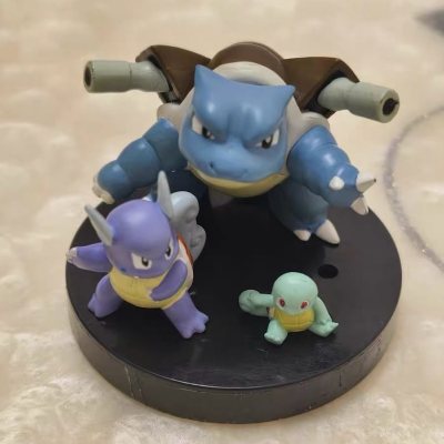 这款包裹到手我就检查了没有问题，挖煤姬的包装很好，商品无损，我的立体图鉴水箭龟组到手很满意，很好看。希望再次好运！