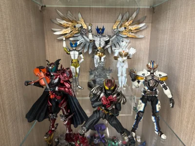 sic dark kiva&amp;amp;Ixa真的贼帅，基础kiva终于有伴了，散货包装的很好，感谢卖家感谢挖煤姬，另外晒一下我的空我竞技场凑张图哈哈