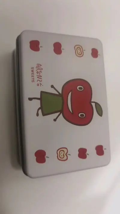 这次收到一大一小两个印花铁盒，放桌上看着就开心，收纳零碎刚刚好。兔子金属钥匙扣也很不错～包装没问题依旧很好！