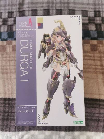 本次海淘的是寿屋FAG系列的杜尔迦1和阿尔西娅，这两个的国内价格因为很久没再版都不便宜，算上国际运费也要比在国内买合适。走的竹蜻蜓专线，从待审核到驿站一共11天，挺快的。