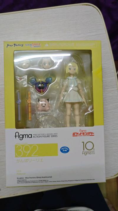 figma莉莉艾，这个非常的稀有，他的这个特典是宝可梦中心才能获得的，非常的稀有，国内都找不到，真的是捡到宝了