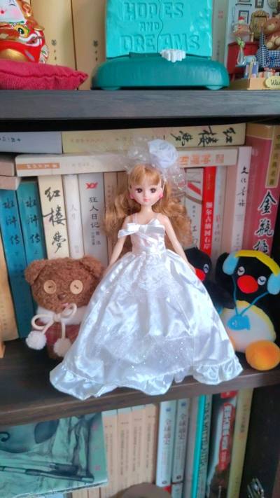 淘到两件licca套装，又可以给家里的licca换装啦！

以及每次海淘都少不了的老朋友——hellokitty！这次买到的Kitty是一个红粉富士山造型，我一般都是把这类小挂饰挂书包上或当钥匙扣，不过目前还有点舍不得用，所以先不拆开了嘿嘿～