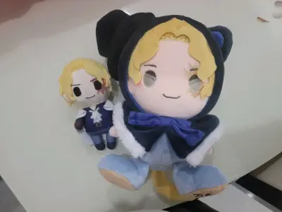 买了喜欢的角色的棉花娃娃?，为了赶生日直接用ems飞回来了！物流很快嘿嘿，娃娃也很可爱...喜欢！到手之后感觉好幸福...还买了其他东西，期待后面到货?