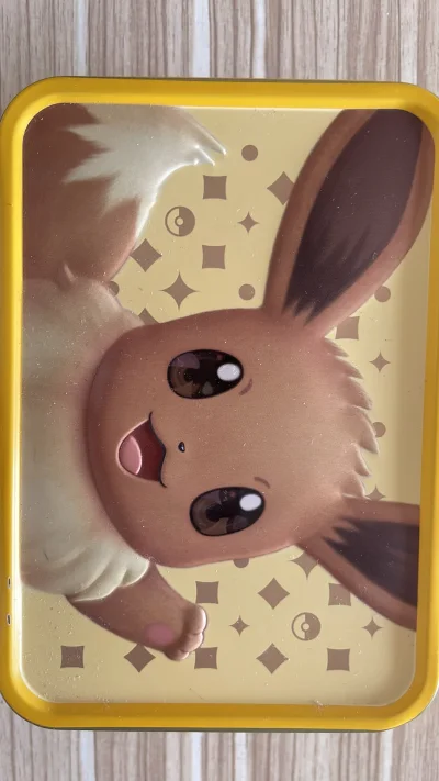 宝可梦 伊布 东京香蕉（Tokyo Banana）×宝可梦Pokémon联名的伊布主题铁盒饼干，感谢挖煤姬代购