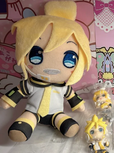 非常萌的我家小黄毛我家小连连 还是挖煤姬靠谱啊发货快打包好大家都认准挖煤姬吧从来没有出现问题过会一直复购的