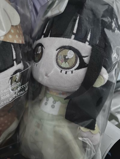这个娃娃拿到手特别大一只呀！真的好萌好萌，卡册已经被我装满卡了，这个我真的好喜欢，挂绳也是小人物q萌萌的