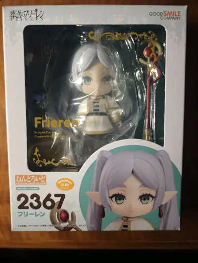 新的粘土人又到啦，是可爱的芙莉莲，到手之后非常满意啊，脸皮表情也很还原，不枉费蹲这么久，挖煤姬购物体验也非常好，下次还买。


