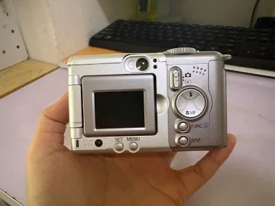 淘了好久，终于淘到了一直在寻找的佳能A80
虽然海运的时间久了些，但是拿到手检查的时候发现成色还不错，就等电池到了再试机了