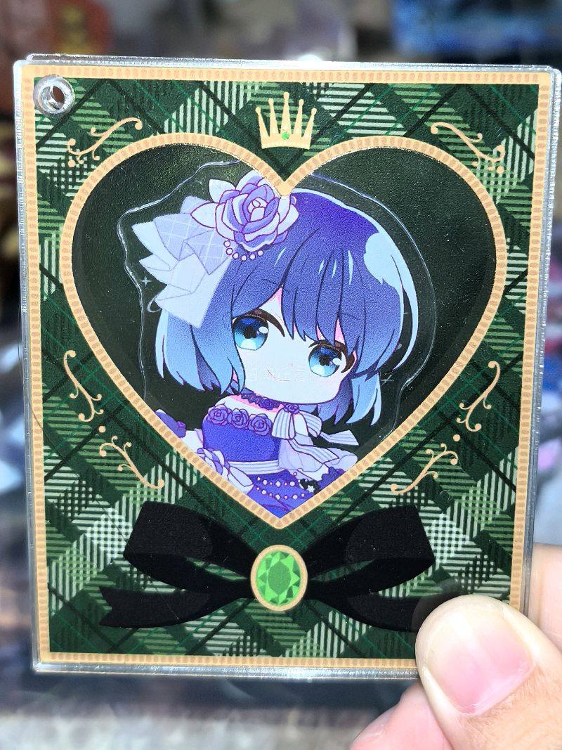 这次东西等得比较久，当时也是脑子一热就切了。不过不管怎么说到手还是很开心的，当时隔三差五就看挖煤姬希望快点到，最后在一月底收到了，很开心。