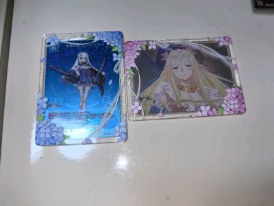 切了些小卡，配上谷美是真的合适，每天看着她们心情就会好起来。
宏伟合体的这个冰箱贴比我预计的小，真的是看到就记忆深刻的柄图，算圆了我对dxw的记忆