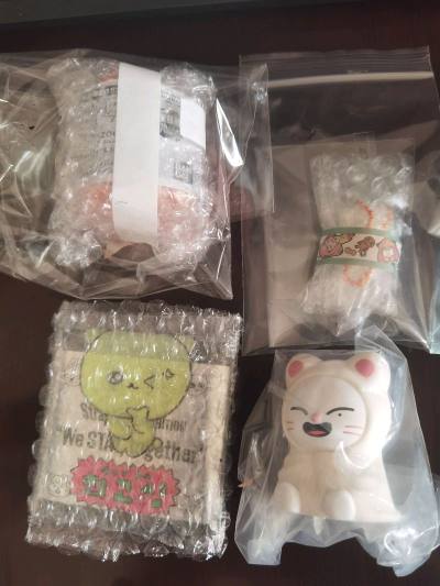 回家就收到小包裹，挖煤姬的包装盒子真是我觉得最满意的，又结实感觉本身又有弹性很防撞防压，每次都把小宝贝们安全送到手