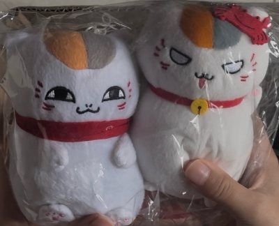 买的还是夏目友人帐猫咪老师，也是用挖煤姬吃上好价了。用的是海运路线，差不多34天就到了（这次有点慢），包装非常用心，用巨多泡沫细致包裹~完全不用担心