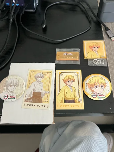 第一次在这里淘东西，买了一套明治村和鬼灭联动善逸！物品质量很好，买家打包的很结实！很棒的体验没有任何问题非常顺利！希望下次也可以淘到物美价廉的好东西。