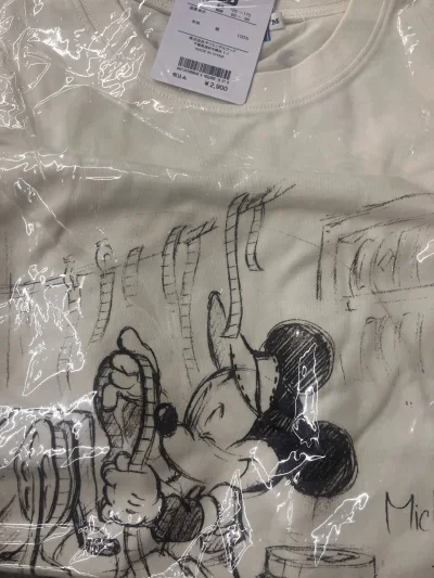 这一波新箱终于到啦！！这次买了四件米奇的短袖，正好夏天了，衣服质量无敌好都是百棉的～自己穿或者送人都完全没问题，物流也很快