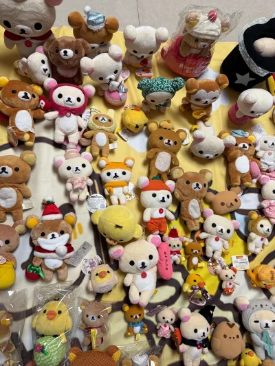 这次购物体验真的超棒！收到的轻松熊玩偶质感柔软、做工精致，款式多样又可爱，每一只都很治愈。物流速度快，包装严实无破损，客服态度也很贴心，解答问题耐心细致。整体购物过程顺畅愉快，性价比超高，已经推荐给朋友，以后还会继续回购~


