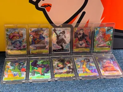 在这里买了不少卡片了，保护得还不错，没什么损伤，比手办好多了，如果有好价就可以淘，希望多点优惠券，手续费太多了