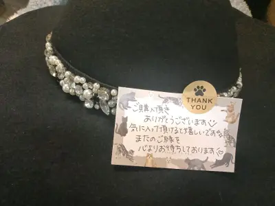  在Mercari的くまSHOP入手了这条Rady闪钻颈链，500日元的价格真的太香啦✨ 钻面很亮，做工也精致，戴上后温柔又显气质，搭配日系甜妹风穿搭超合适。卖家包装得很用心，发货速度也快，整体购物体验超满意，推荐给喜欢精致