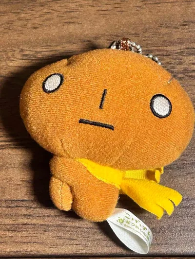 终于入手了心心念念的烤焦面包挂件！软乎乎的毛绒材质摸起来超舒服，呆萌的表情和黄色围巾细节都很精致，挂在包上超吸睛。作为San-X的经典IP，它自带的治愈感太戳人了，每次看到都能缓解焦虑，性价比和颜值都在线，强烈推荐给喜欢日系玩偶的朋友～
