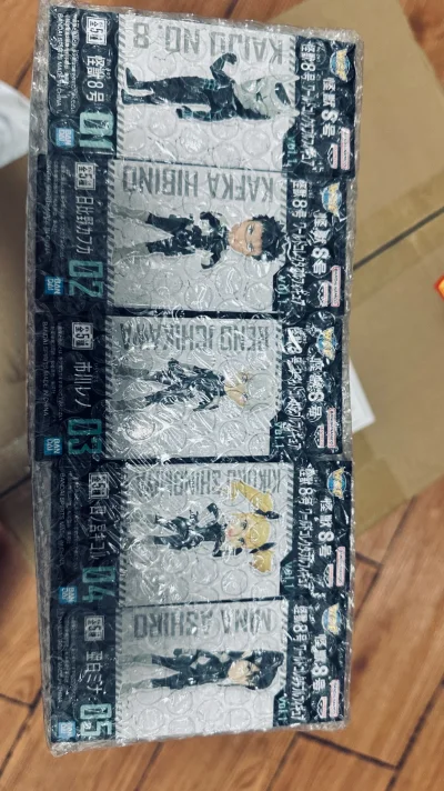 这次日淘的《怪兽8号》WCF系列手办太值了！整箱包装严实，气泡膜防护到位，每个盒蛋都无压无瘪。角色还原度极高，神态涂装精细，保值性超棒。物流快，品相完美，完全超出预期，已推荐给同好！

