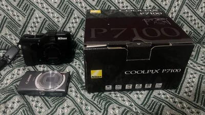 又在挖煤姬安全下车啦～
这次入了尼康coolpix p7100和佳能ixy130，两台成色都很赞，功能正常，包装严实无磕碰。
尼康操控专业、画质很稳，佳能小巧轻便、拍人温柔好看。
平台靠谱、物流顺畅，海淘体验超安心，喜欢CCD的放心冲！
