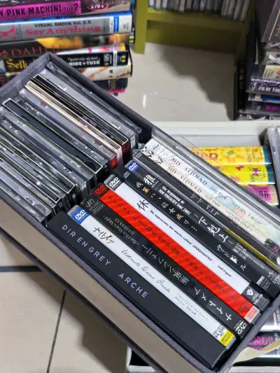 在日拍淘到了一大批好价cd和dvd