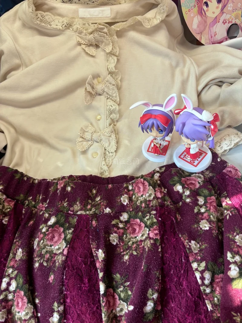 春天到了！這次在挖煤姬切的手辦和碎花裙都非常適合出去拍照啊～物流如此完美，國際運費也用積分抵扣了，給我春日好心情～


