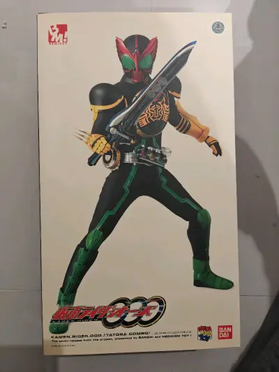 rah假面骑士ooo，全配盒说全，仅拆成色无爆皮，东西很好，平台服务好，客服态度好，物流快，价格实惠便宜