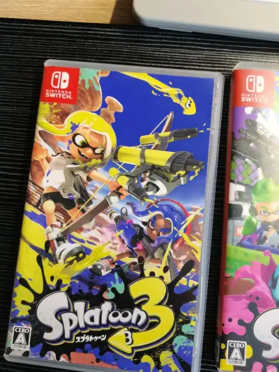 在挖煤姬入手斯普拉遁1/2/3卡带，超满意！
三张卡带成色都很新，盒子完好，卡带无划痕，插上就能玩，正版放心。
挖煤姬是超好用的日淘代购平台，中文界面很友好，操作简单，合单省钱，包装扎实，物流也快。
这次海淘体验超棒，买游戏卡带特别靠谱，推荐给想日淘的小伙伴！