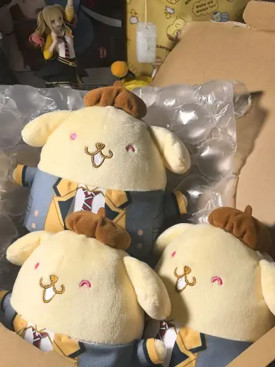 特别可爱的布丁狗啊啊啊啊啊 超级无敌好价 而且这三个全新带牌带标我天呐 我哭了感觉很不错！ 我将一直追随煤炉


