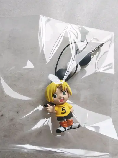 这次又通过挖煤姬淘到了棋魂的谷子。有钥匙扣，DVD 碟，白情娃娃等。挖煤姬很好用，物流更新速度也很快，很满意。



