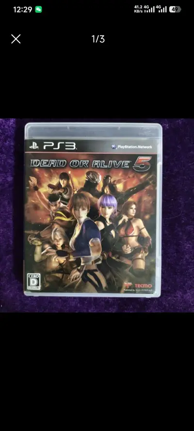 这次买到了ps3的死或生，光盘没有划痕，游戏也很好，物流顺利过关到家，通关了一般才来分享。希望挖煤姬越来越好。