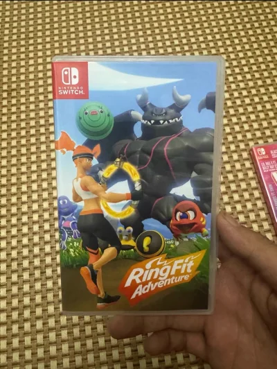 心心念念的健身环卡带终于到了 
之前的被弄丢了 故而新买一张裸卡
东西很好 成色很新 很满意的一次购物