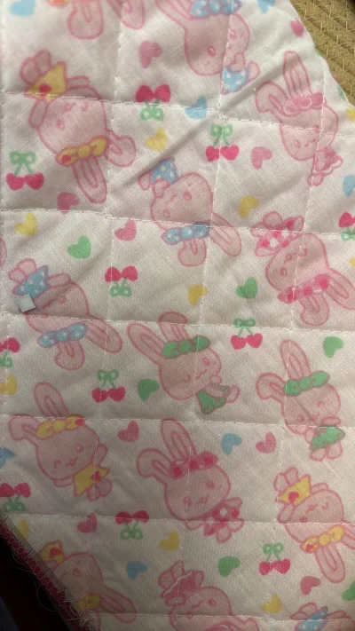 到的面料太喜欢了，有好看的老布料，也有喜欢的ip布料，速度也是挺快的，最近快递的速度快了很多呀，开心开心