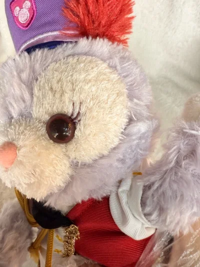 挖到宝了！这次在日淘淘到的达菲和雪莉玫挂件也太绝了！? 毛绒质感超级柔软，做工细节满满，颜控真的无法拒绝。挖煤姬的空运速度很给力，包裹到手完好无损，也没有出现压塌变形的情况，完美拿捏心头好，已经迫不及待想把它们挂包上了！