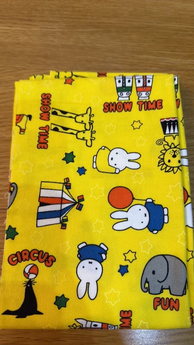 买到了好看的miffy布料还有少见的easy boys布料，超级喜欢呀，还买到了好看的毛毡布料，喜欢的不得了