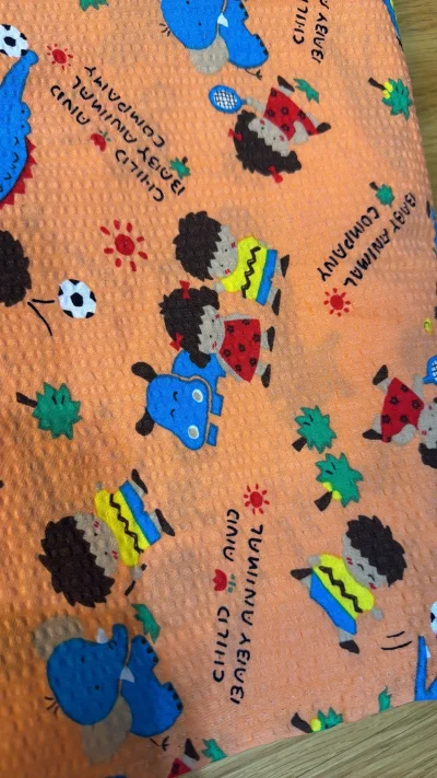 这次尝试了很多其他的ip，当然收到货也是很惊喜的，太喜欢啦，都是质量很好的布料，色彩也很浓郁呀，喜欢喜欢