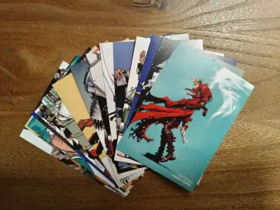 这次购买的是一些trigun小卡，刚好在税线以下，发的epl路线，速度很快，从合单到收货一共用时十多天，包装不错，安全到家。