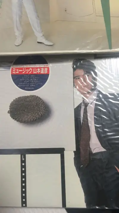 最近发现了宝藏歌手山本达彦，于是也是果断去海淘黑胶，走的竹蜻蜓路线一张到手只要30块，虽然有一两张还是冲顶了，但是总体品相也是很好的。