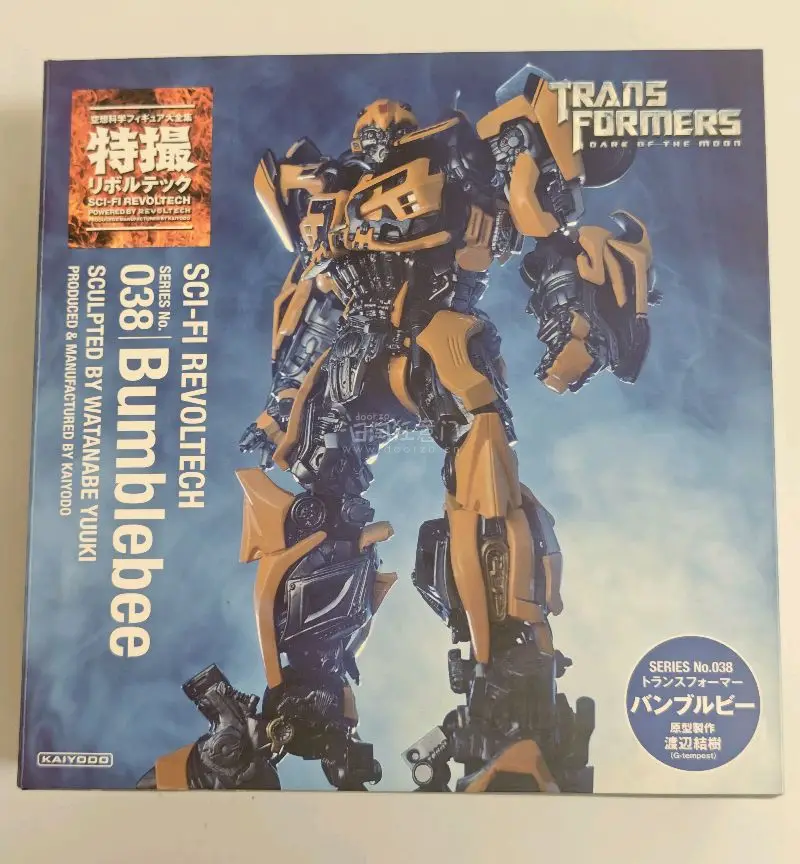 这次分享的转轮科技特摄线的电影大黄蜂，整体做工精致，细节非常多很到位，可动也不错，就是比例大了一点，感谢日淘任意门让我买到了它