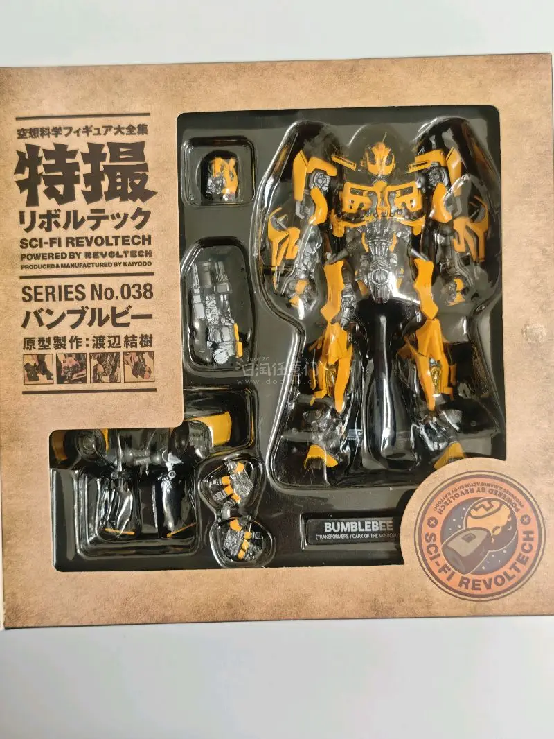 这次分享的转轮科技特摄线的电影大黄蜂，整体做工精致，细节非常多很到位，可动也不错，就是比例大了一点，感谢日淘任意门让我买到了它