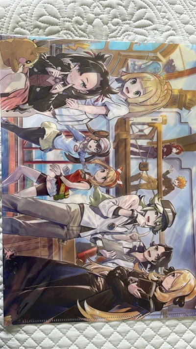 这是一张宝可梦（Pokémon）官方出品的A4尺寸透明文件夹（Clear File），属于「Pokémon Railway Trip（宝可梦列车旅行）」主题系列周边，画面集结了系列高人气角色，感谢挖煤姬代购