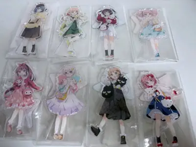 这次海淘蹲到了这批超稀有的三丽鸥周边立牌，包装完好没有磕碰，印刷清晰图案还原，每一个都长在我的审美点上，等待非常值得，推推给各位爱好者。

